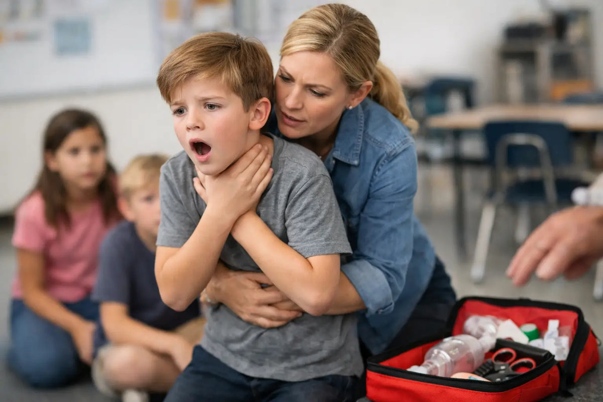 Luftvägsstopp i skolan: beredskap när sekunder räknas