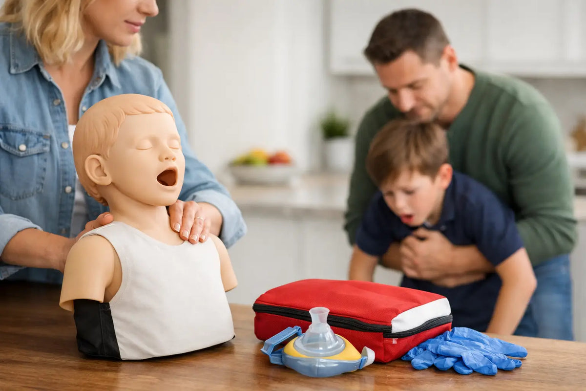 Så skapar familjer kvävningsberedskap hemma